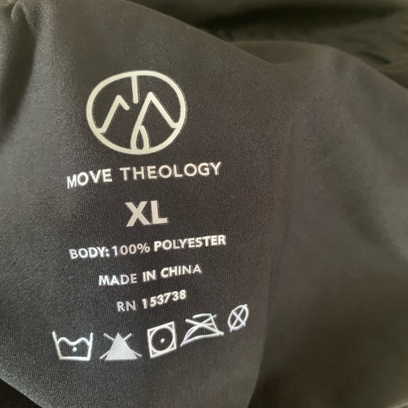 EUC Move Theology Black womens shorts Sz XL elasticated waist - Picture 7 of 7